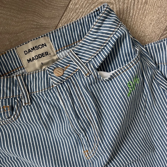 Classic Blue Striped Maxi Skirt - Picture 4 of 4